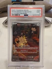 Pokémon TCG Team Rockets Meowth Card 203/182 Destined Rivals PSA 9