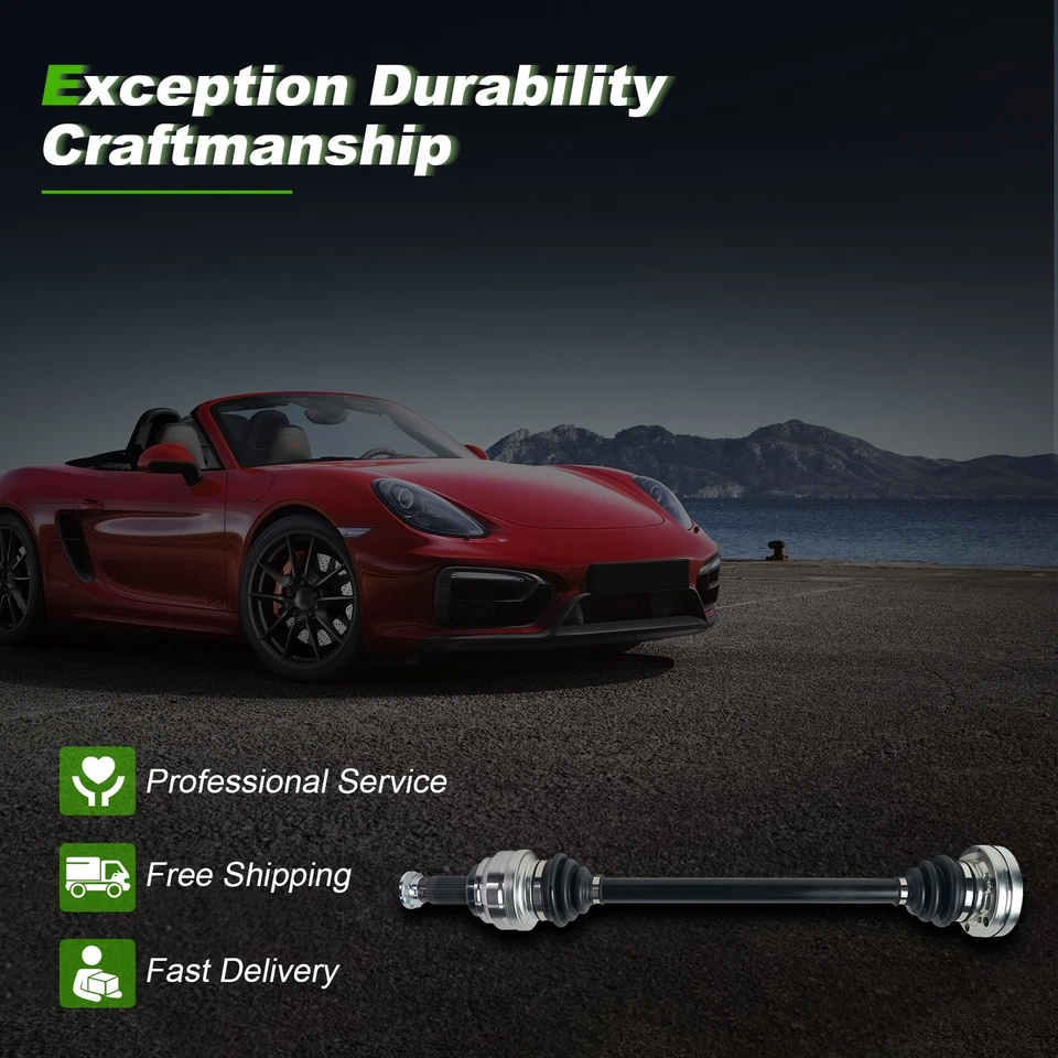 Conjunto de eje trasero CV para BMW 2006-2013 328xi 135i 330i 330xi 335i xDrive 2,0 L 3,0 L Foto 4 de 4