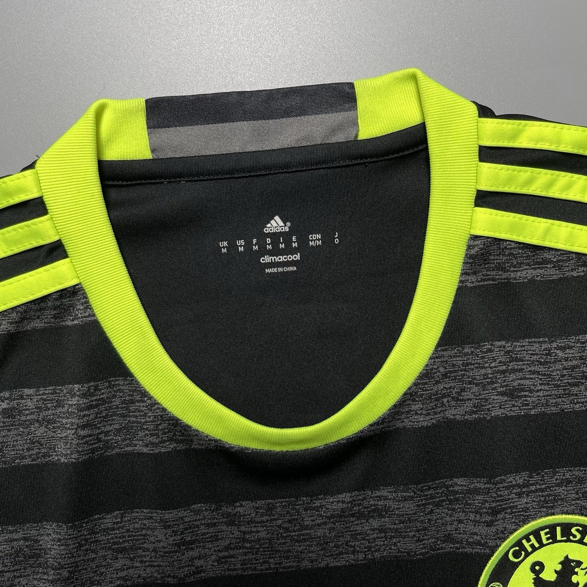 CHELSEA ADIDAS 2016/2017 FOOTBALL SOCCER AWAY JERSEY #10 HAZARD