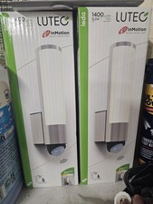 Lutec LEDA Wall Light with Motion Sensor Weatherproof, Outdoor Lamp