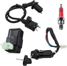 Complete Wiring Harness kit for ATV Quad 4 Four Wheelers GY6 50CC 70CC 110CC 125