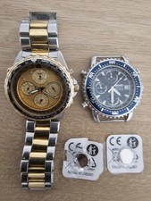 Biete hier 2 SEIKO Uhren als defekt Für Sammler oder Bastler an