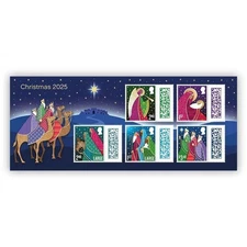 GB Christmas miniature sheet MNH 2025 after Nov 20