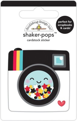 6 Pack Doodlebug Shaker-Pops 3D Stickers-Magical Memories DP7310