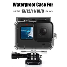 Waterproof Case For Gopro Hero 13,12,11,10,9,7,6 Black Diving Housing Protective
