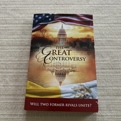 The Great Controversy Paperback Book Vatican Influence In America by E. G. White