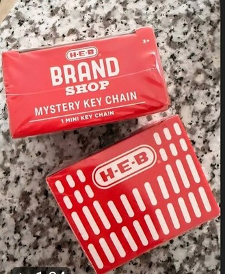 Lot of 2 HEB Exclusive Collectible Keychains Sealed   **Sold Out In Stores. **