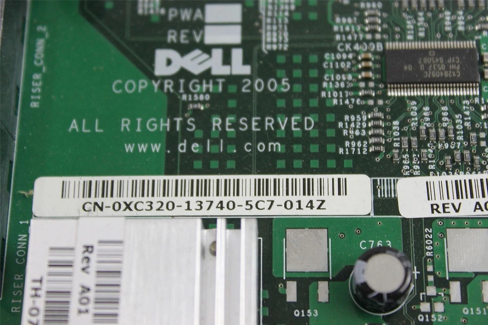 Dell PowerEdge 2850 Server System Motherboard Socket 604 0XC320 XC320 - Image 2 of 3