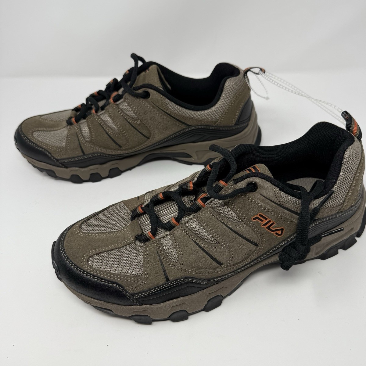 NWOT Fila Midland Hiking Shoes, Brown, Men\'s 10M 9a09e594-c867-4ca5-b324-  main image 2