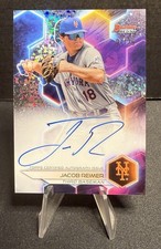 2023 Bowman's Best Jacob Reimer Auto /25 Mini-Diamond Refractor Mets