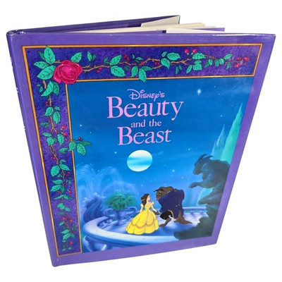 Disney's Beauty And The Beast A L Singer Ron Dias HC Disney Kids Book 1991