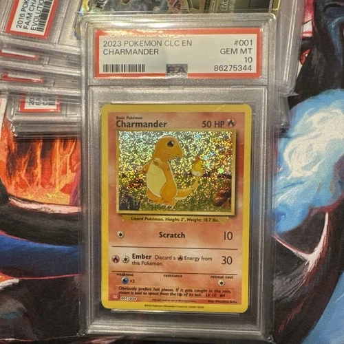 Pokemon TCG Classic Collection CLC 2023 #001/034 Charmander PSA 10