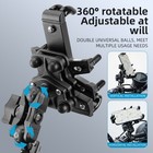ROCKBROS Motorcycle Phone Holder Universal Phone Mount Shockproof Fit 4.7"-7.1"