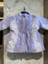 OshKosh B'Gosh Girls Coat Lavender Purple Fleece Lined Jacket Size M