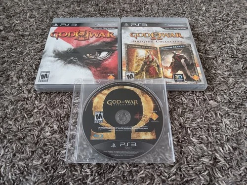 God of War: Origins Collection (Sony PlayStation 3, 2011) PS3 Lot Of 3 Games