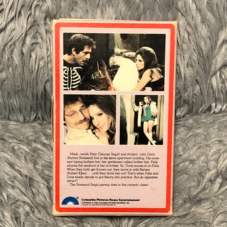 Betamax BETA Tape "The Owl and the Pussycat" Barbara Streisand George Segal 1980 - Image 2 of 4