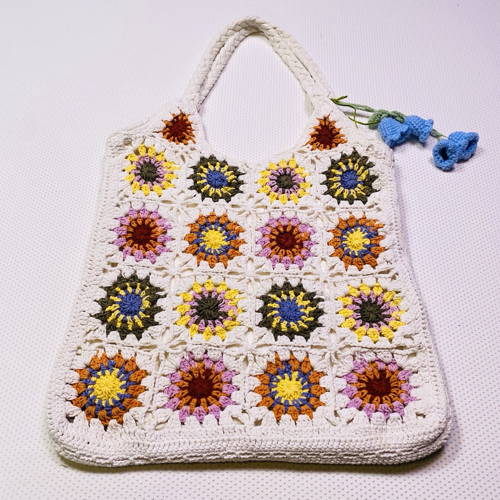 Universal Threads Target Crocheted Multicolored G… - image 9