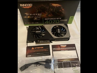 Neuwertiger Zustand! INNO3D NVIDIA GeForce RTX 4070 Super TWIN X2 12 GB