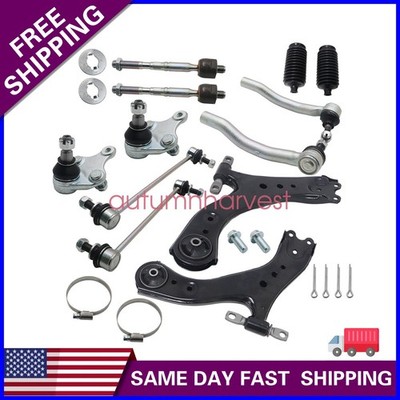 Fits 2018-2023 Toyota Camry Front Lower Control Arms Ball Joints Sway Bars