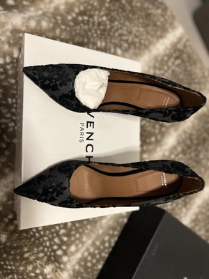 Givenchy Black Escarpin Lace Pump 100mm Size 41