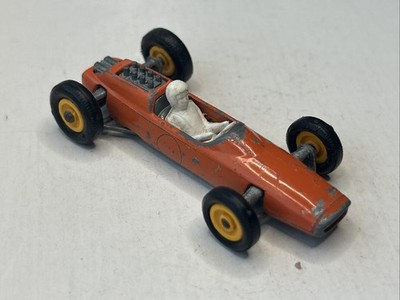 Lesney Matchbox Lotus Rennwagen #19 fehlende Auspuffanlagen Vintage 1965 Diecast