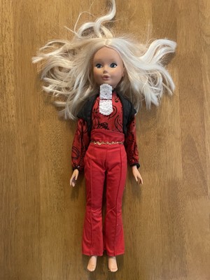 Remco 1973 Mimi Spanish Fashion Doll with 7 Records and Song Sheets