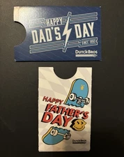Dutch Bros Fathers Day Gift Car Sleeves - 2 - (no Gift Cards)