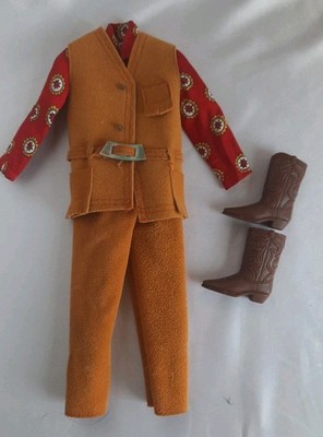  Ken Barbie komplett The Suede Scene mit Cowboystiefel. Vintage Mattel 70er Jahre