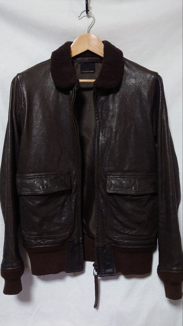 Hysteric Glamour Leather G-1 Jacket M Men's Vintage Black