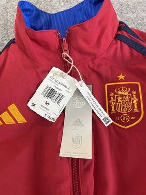 Adidas Spain National Team Reversible Anthem Jacket Red/Blue