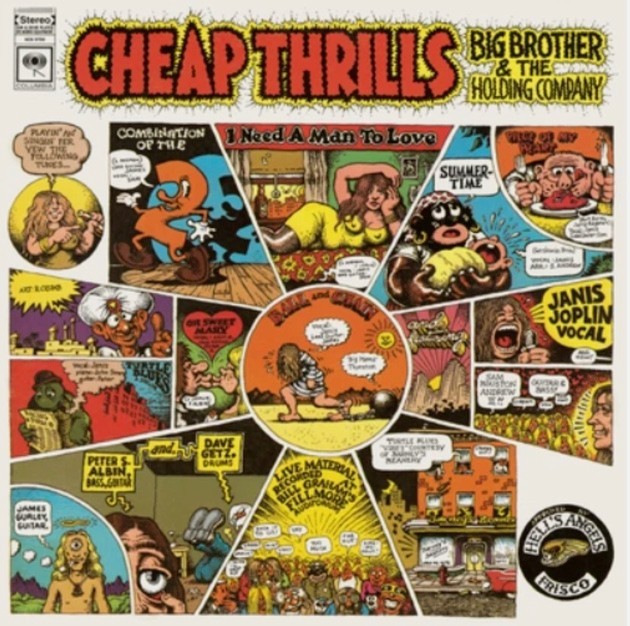 Big Brother and the Holding -  Company Cheap Thrills   Vinyl New/Sealed