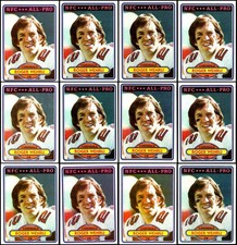 1980 Roger Wehrli (21) Card Lot - UNIQUE FIND – ONE OF A KIND