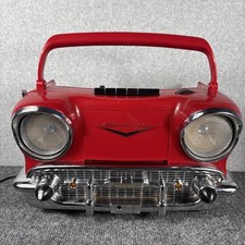 Vintage Randix Chevy 57 CR-1957 Red Radio AM/...