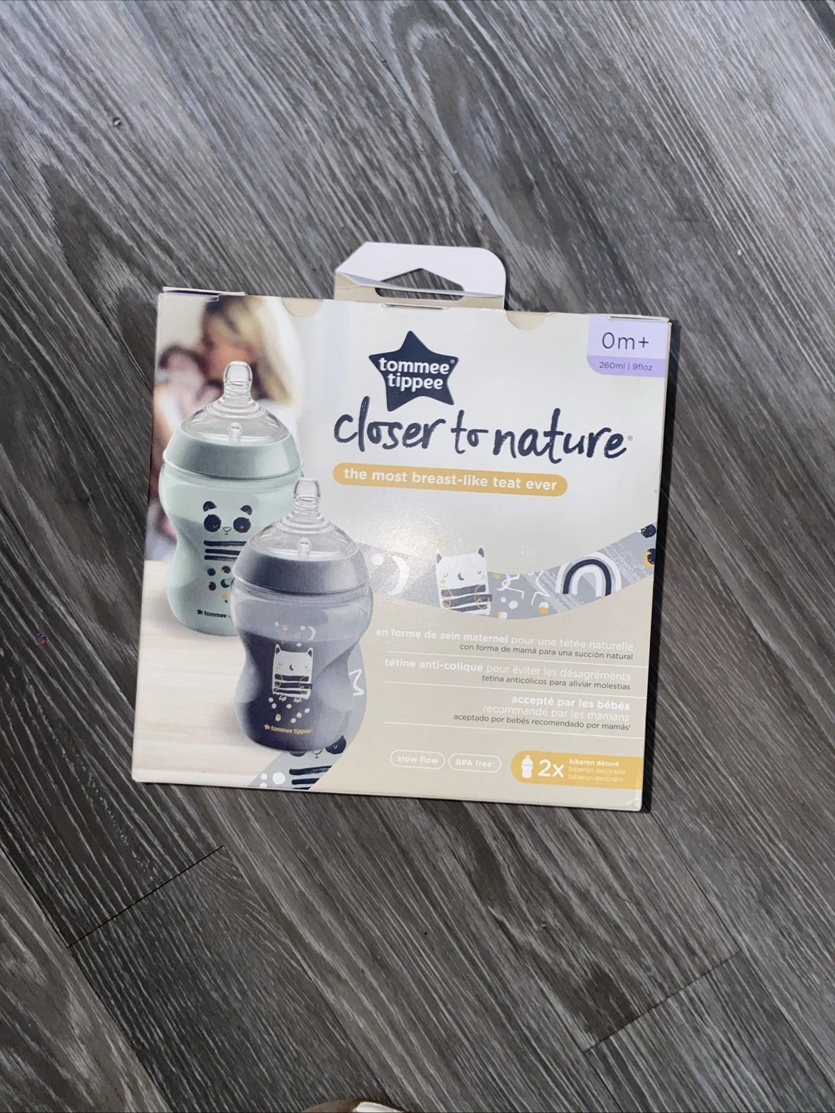 Tommee Tippee Closer To Nature 2x Bottle Anti-colic Om+ New Boxed
Opens in a new window or tab