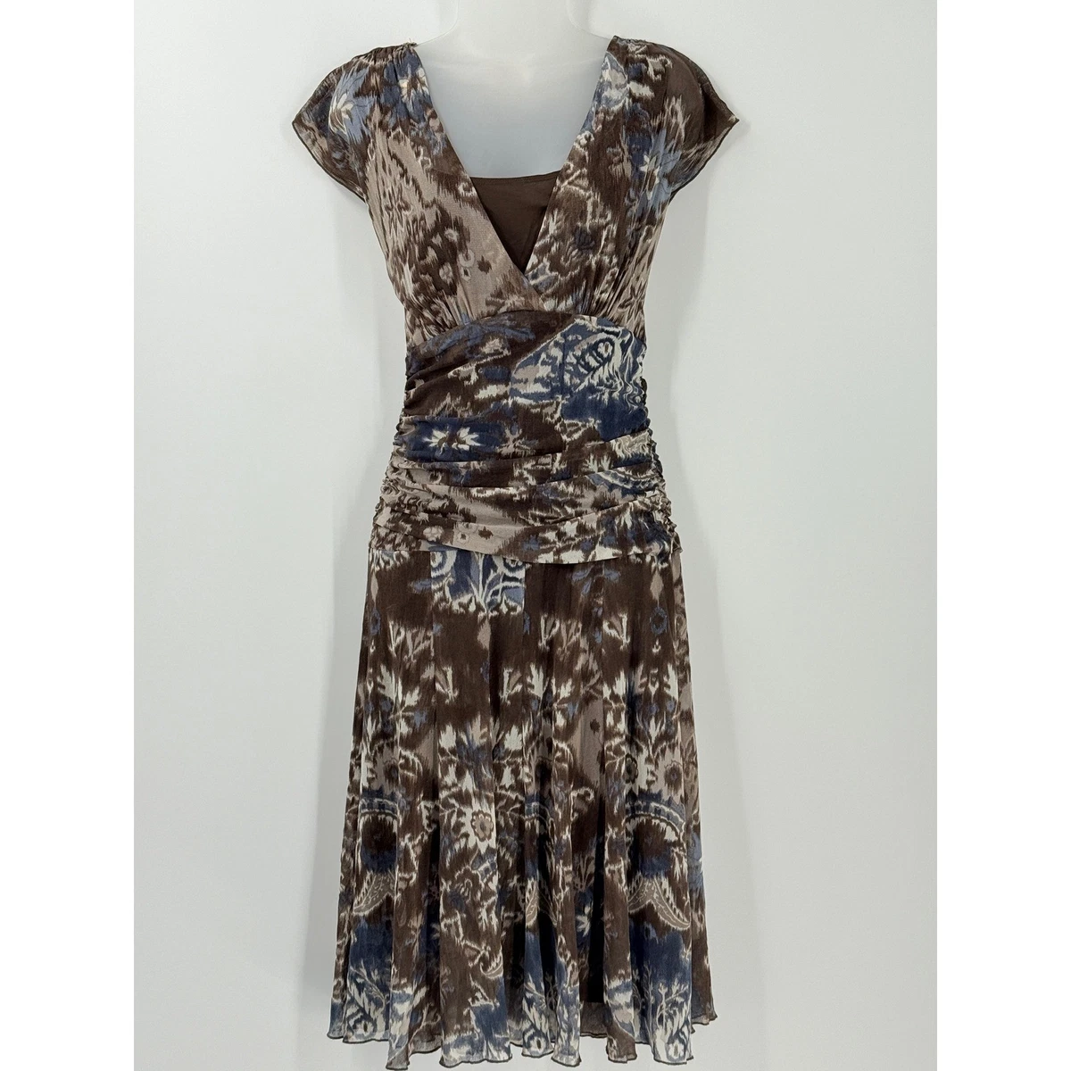 chinese dress ladies Karen Kane Women's Petites Scoop Neck A Line Dress - Black