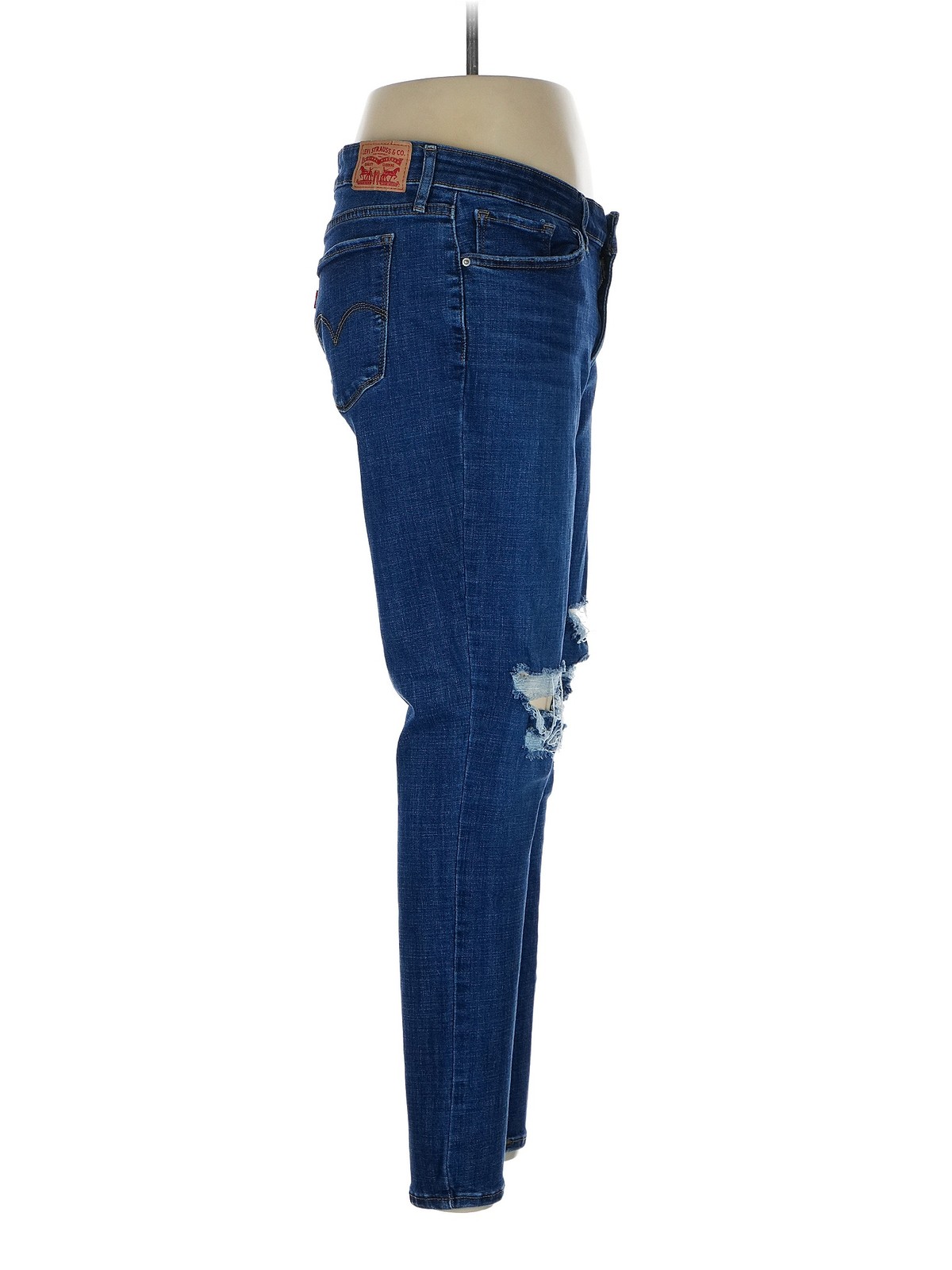 Levi's Women Blue Jeans 32W thumbnail 3