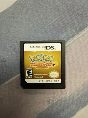 Nintendo DS Pokemon HeartGold Version Game Cartridge NTR-IPKE-USA Authentic