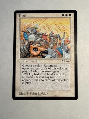 MTG Jihad Arabian Nights Regular Rare for sale online | eBay