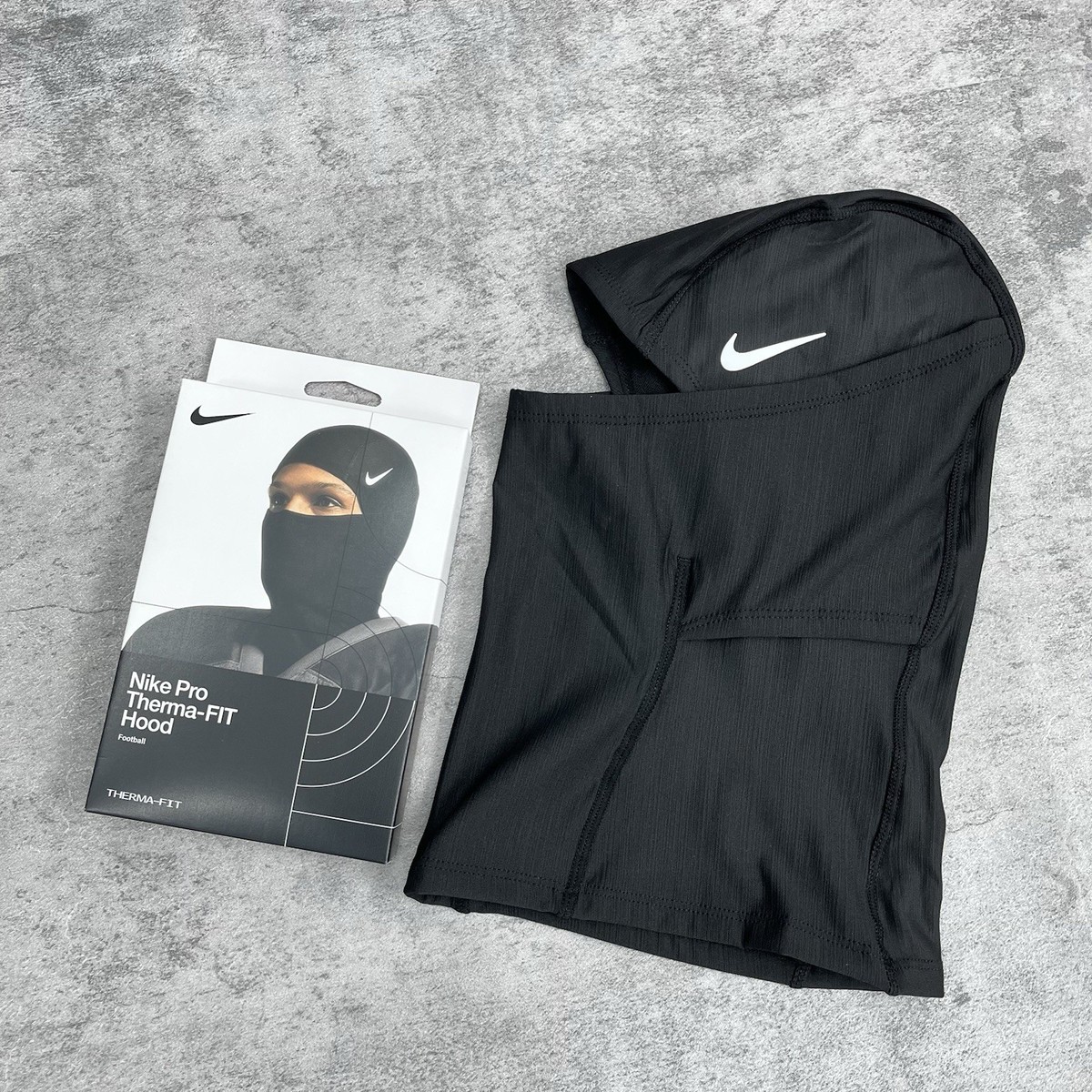 Nike Pro Therma-Fit Hyperwarm Hood Ski Mask Black New With Box