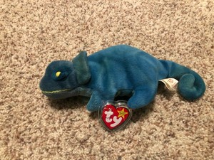 chameleon beanie baby value