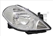 TYC Scheinwerfer H4 für re NISSAN Tiida Versa Schrägheck Stufenheck 07-