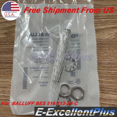 For BALLUFF BES 516-113-S4-C BES0161 Proximity Sensor Switch BES516113S4C 10-30V