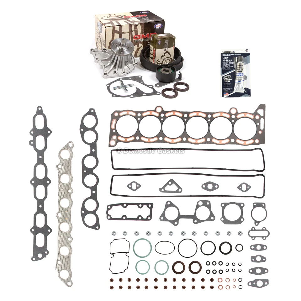 Комплект прокладок головки ремня ГРМ водяной насос подходит для 89-92 Toyota Cressida Supra 7MGE - Изображение 2 из 4
