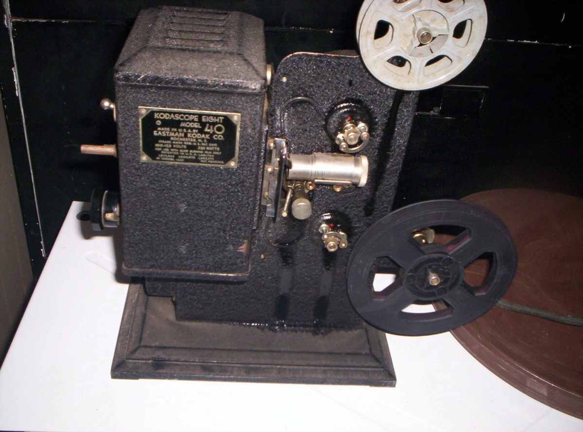 Kodak Movie Projector, Circa 1934, Original Black Finish,, 54 OFF