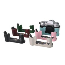 Genuine Real Leather Half Case for FUJI X-T50 XT50 Camera Grip