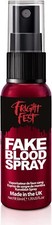 Fake Blood Gel Spray 50ml Realistic Halloween Fancy Dress Theatre Makeup UK Made
