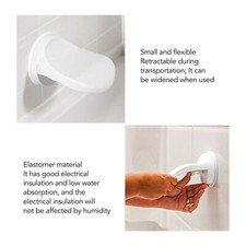 Shower Foot Rest Bathroom Shaving Leg Aid Stool Grip Mat Rack Holder Razor