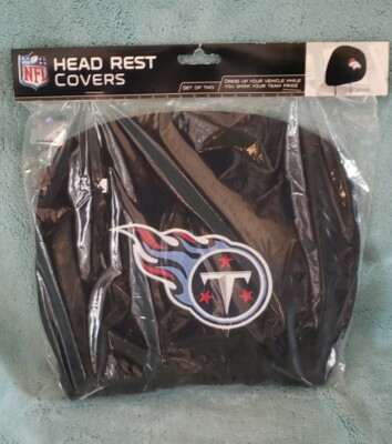 NFL Tennessee Titans New Team ProMark  Head Rest Covers For Car Set of 2