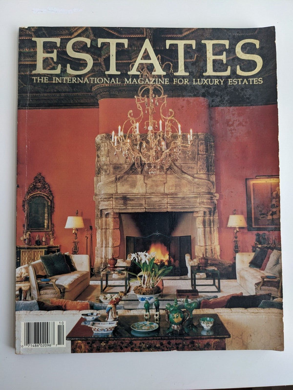 ESTATES The International Magazine For Luxury Estates Volume 110 1988