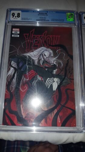 Venom #26 Inhyuk Lee SDCC Virgin Variant Cover CGC 9.8 1° virus spedizione gratuita - Foto 2 di 7